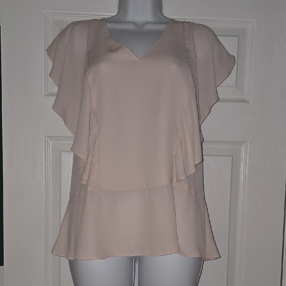 VENUS Women's Blouse in Soft Pink